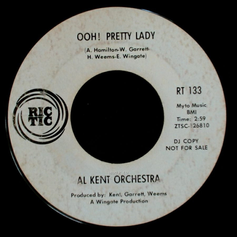 Al Kent / Al Kent Orchestra - Finders Keepers / Ooh! Pretty Lady side B