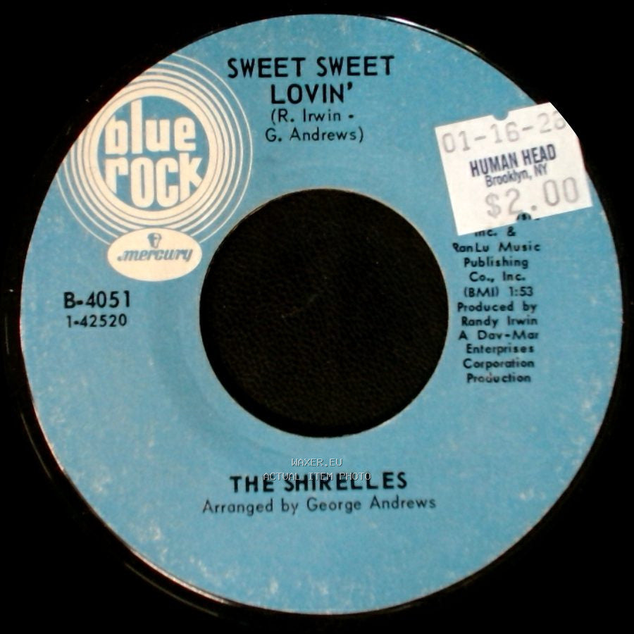 The Shirelles - Sweet Sweet Lovin' / Don't Mess With Cupid side A