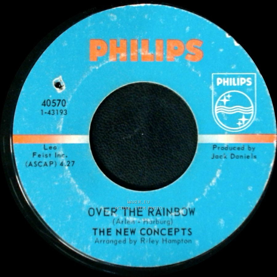 The New Concepts - Give Me Another Chance / Over The Rainbow side B