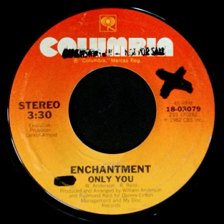 Enchantment - I Know Your Hot Spot / Only You side B