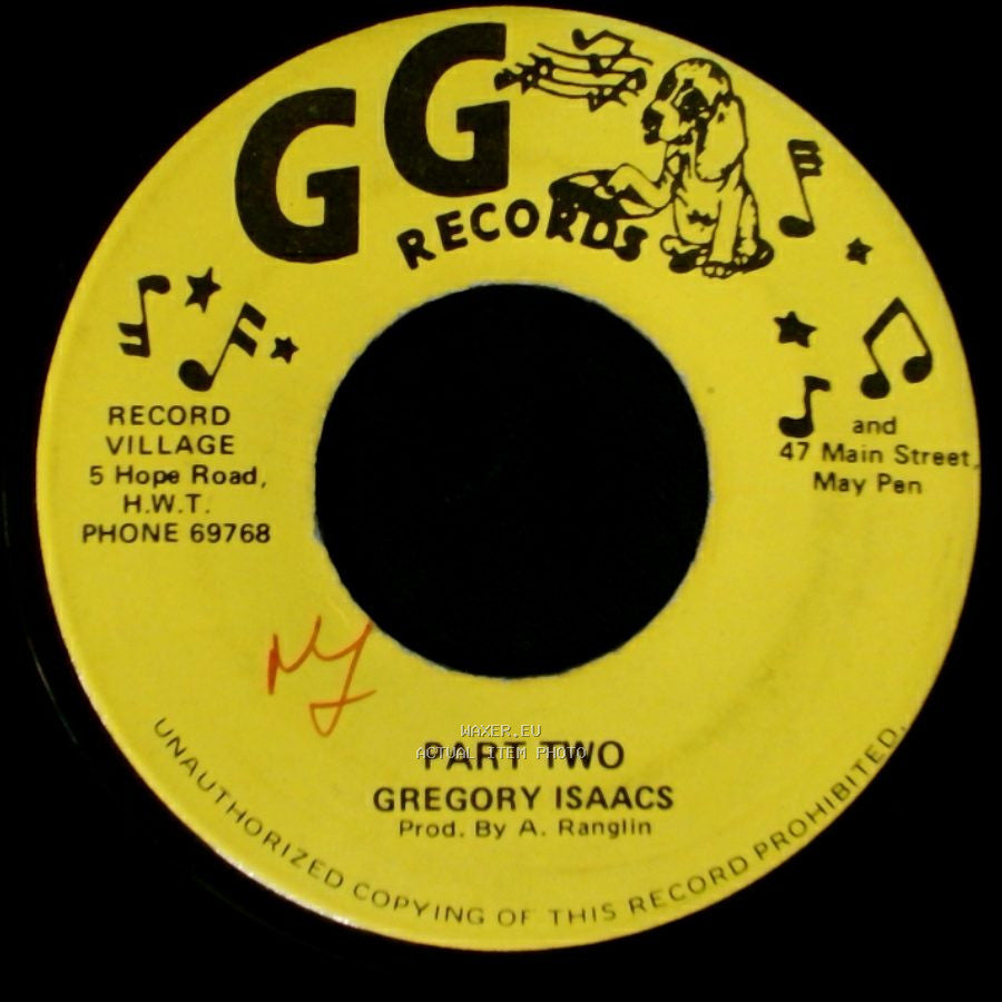 Gregory Isaacs - Part Two / Love Is Overdue side A