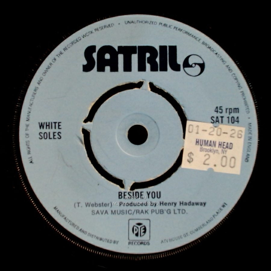 White Soles - Beside You / Never Say Die side A
