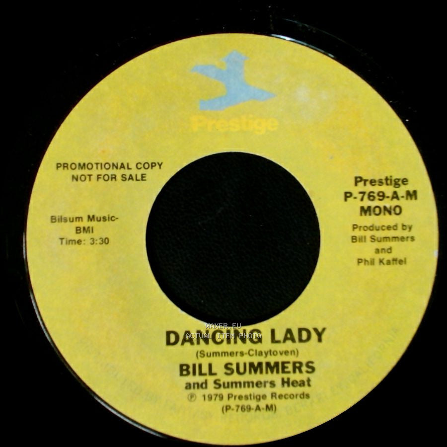 Bill Summers And Summers Heat - Dancing Lady / Dancing Lady side A