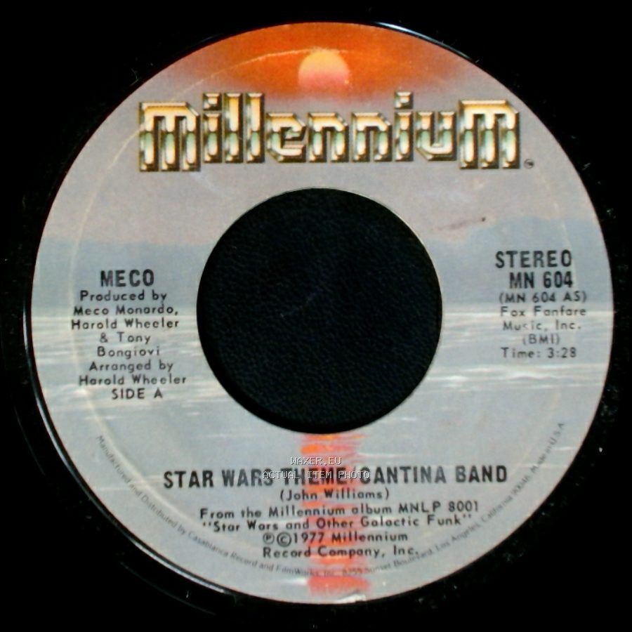 Meco - Star Wars Theme / Cantina Band / Funk side A