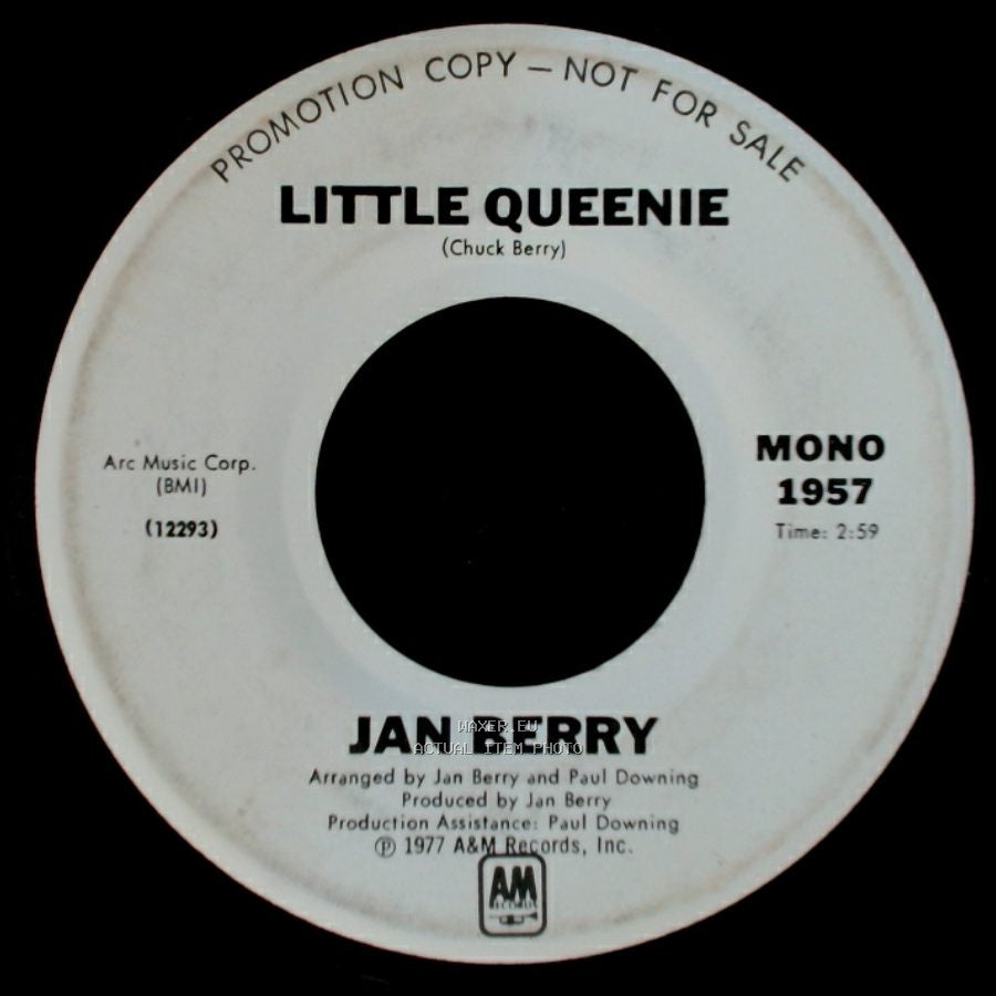 Jan Berry - Little Queenie / Little Queenie side A