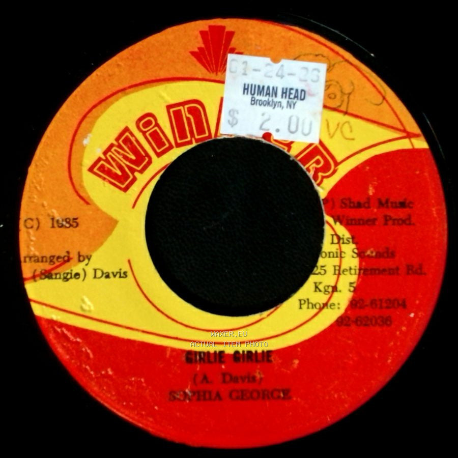 Winner All Stars / Seyla George - Girl Rush / Girlie Girlie side B