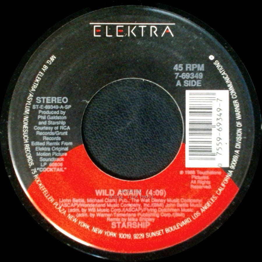 Starship - Wild Again (4:09) / Laying It On The Line side A