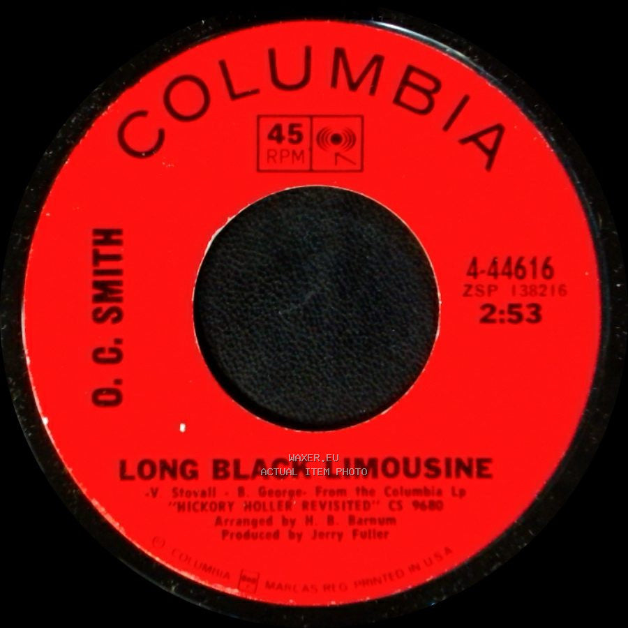 O. C. Smith - Long Black Limousine / Little Green Apples side A