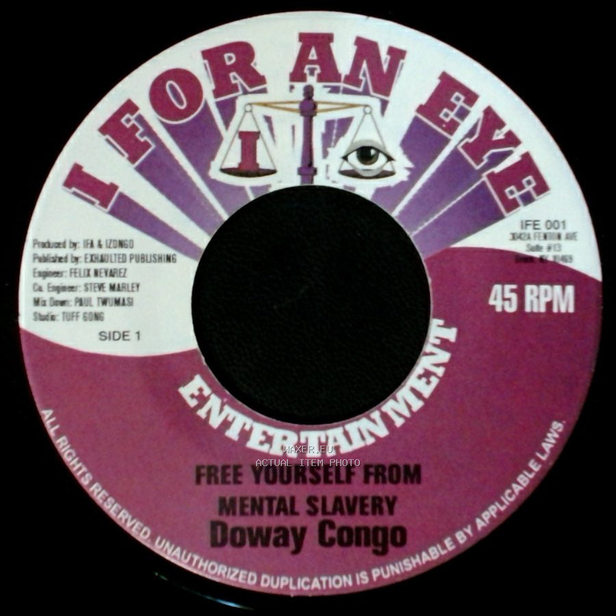 Doway Congo - Free Yourself From Mental Slavery / Version side A