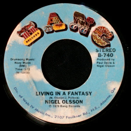 Nigel Olsson - Living In A Fantasy / Dancin' Shoes side A