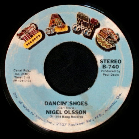 Nigel Olsson - Living In A Fantasy / Dancin' Shoes side B