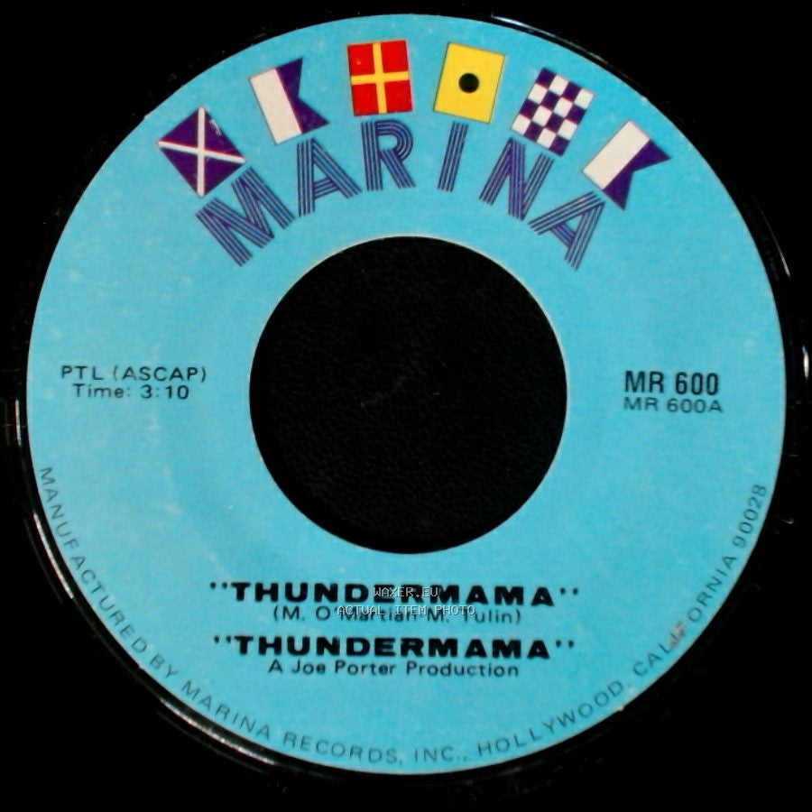 Unknown Artist - Thundermama / 'smackwater Jack' 'thundermama' side A
