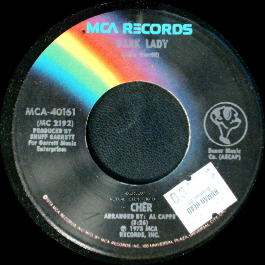 Cher - Dark Lady / Two People Clinging To A Thread side A