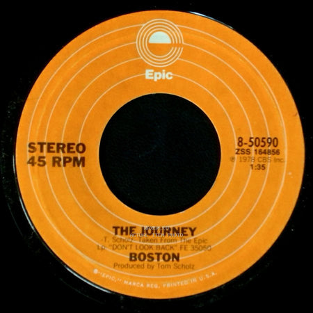 Boston - Don't Look Back / The Journey side B