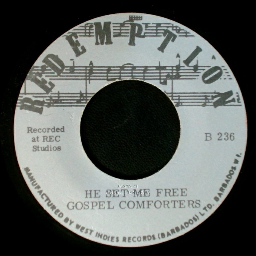 Gospel Comforters - Keep Your Eyes On Jesus / He Set Me Free side B