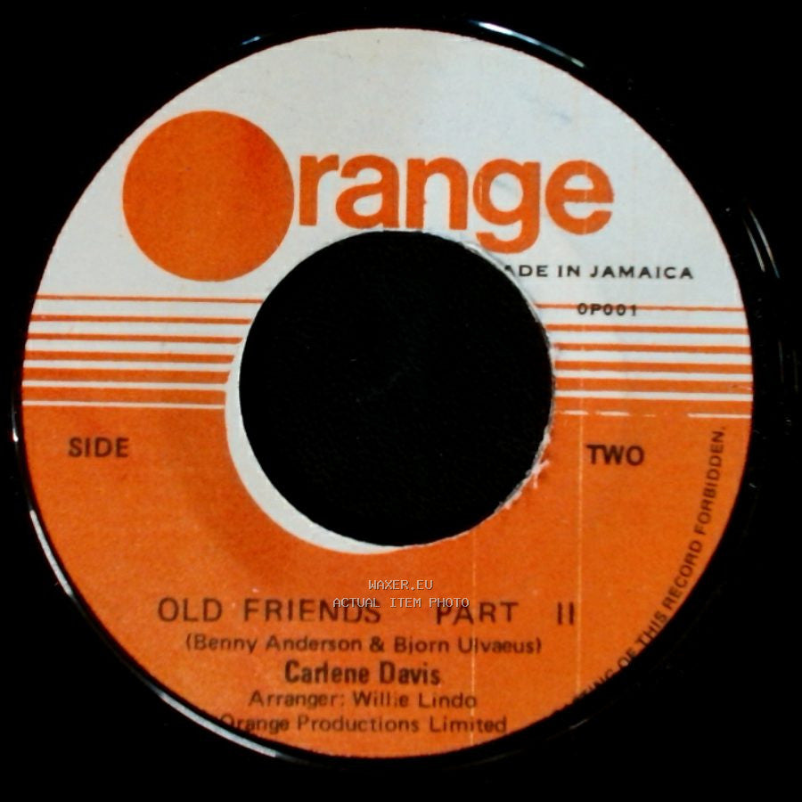 Carlene Davis - Like Old Friends Do / Old Friends Part Ii side B