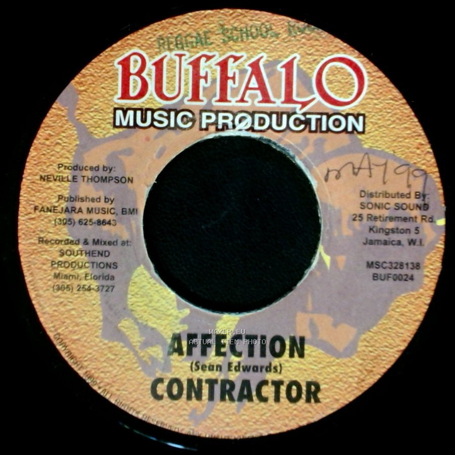 Contractor - Affection / Buffalo Mix side A