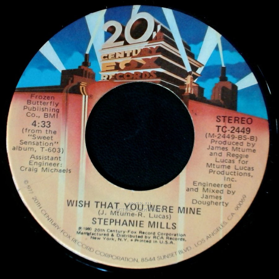 Stephanie Mills - Sweet Sensation / Wish That You Were Mine side B