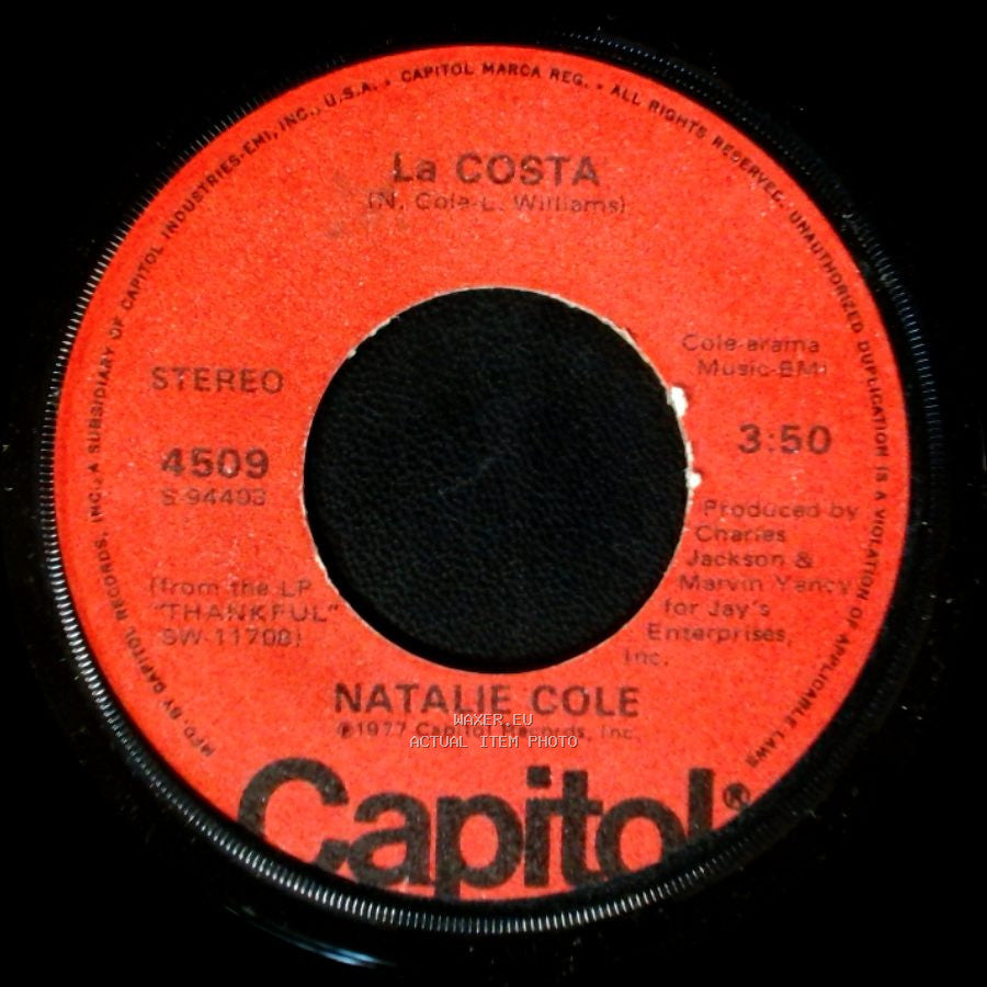 Natalie Cole - La Costa / Our Love side A