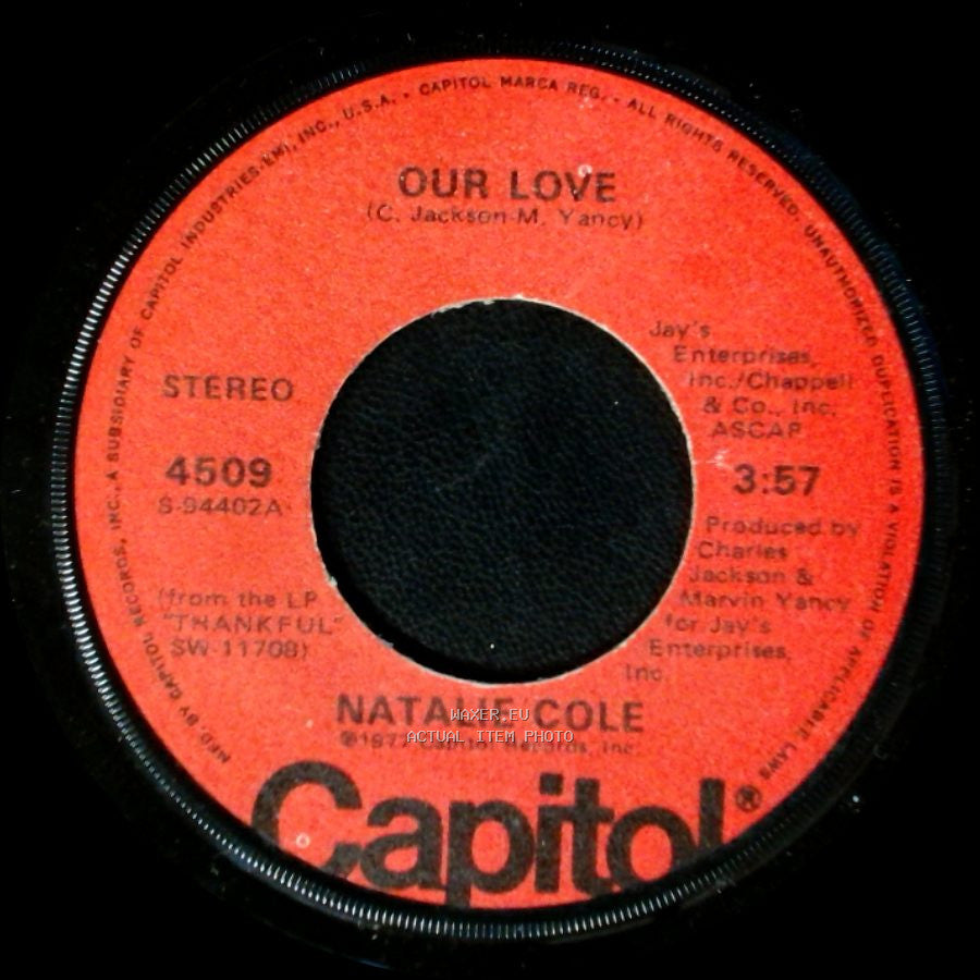 Natalie Cole - La Costa / Our Love side B
