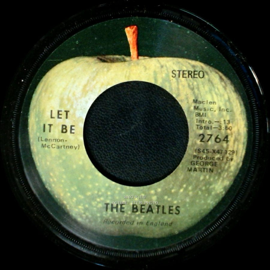 The Beatles - You Know My Name (Look Up My Number) / Let It Be side B