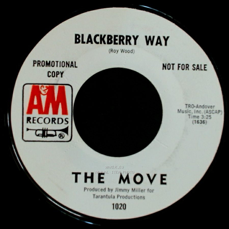 The Move - Blackberry Way / Blackberry Way side B