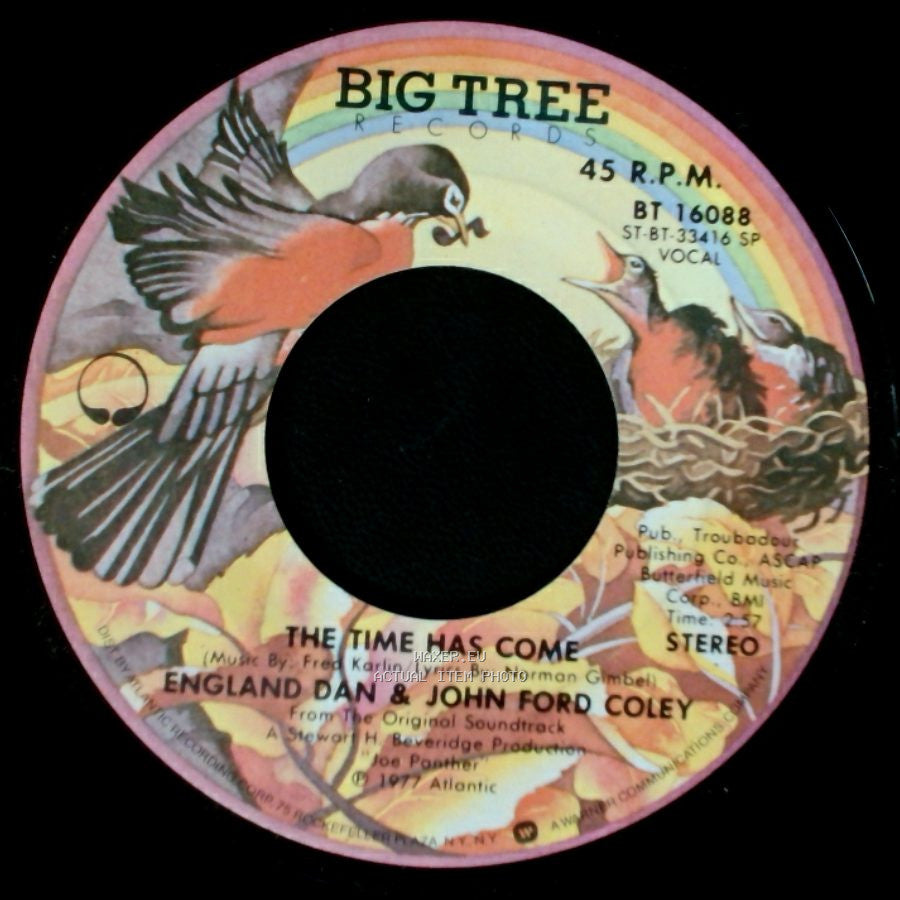 England Dan & John Ford Coley / John Ford Coley - The Time Has Come / It's Sad To Belong side A
