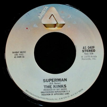The Kinks - Superman / Low Budget side A