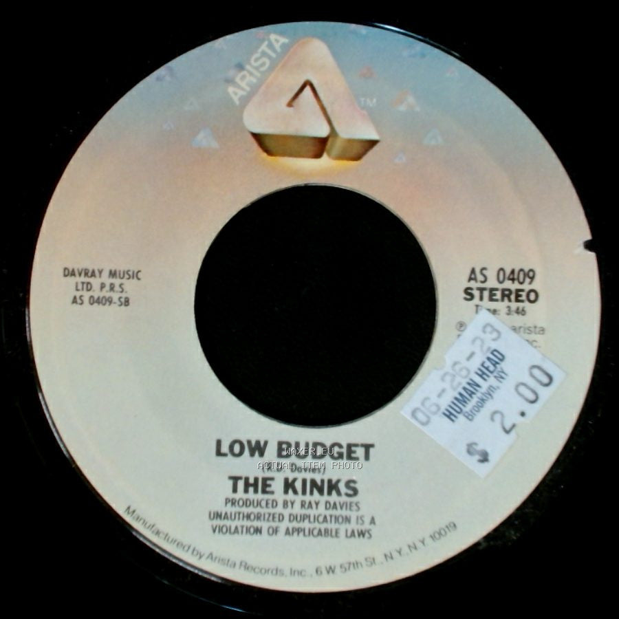 The Kinks - Superman / Low Budget side B