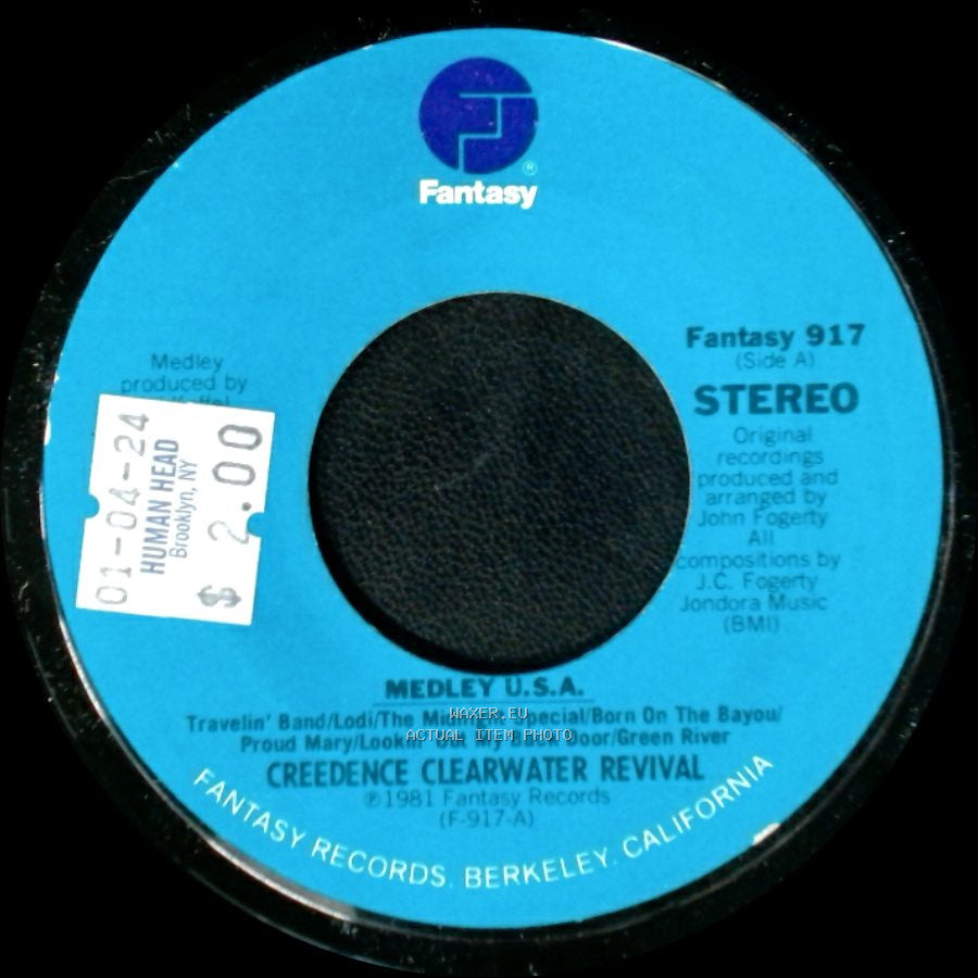 Creedence Clearwater Revival - Medley U.S.A. / Bad Moon Rising side A