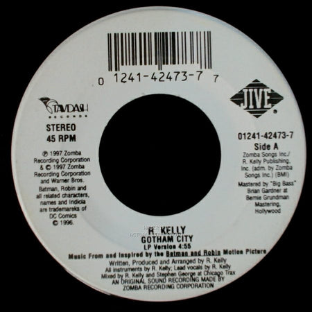 R. Kelly - Gotham City / Gotham City side A
