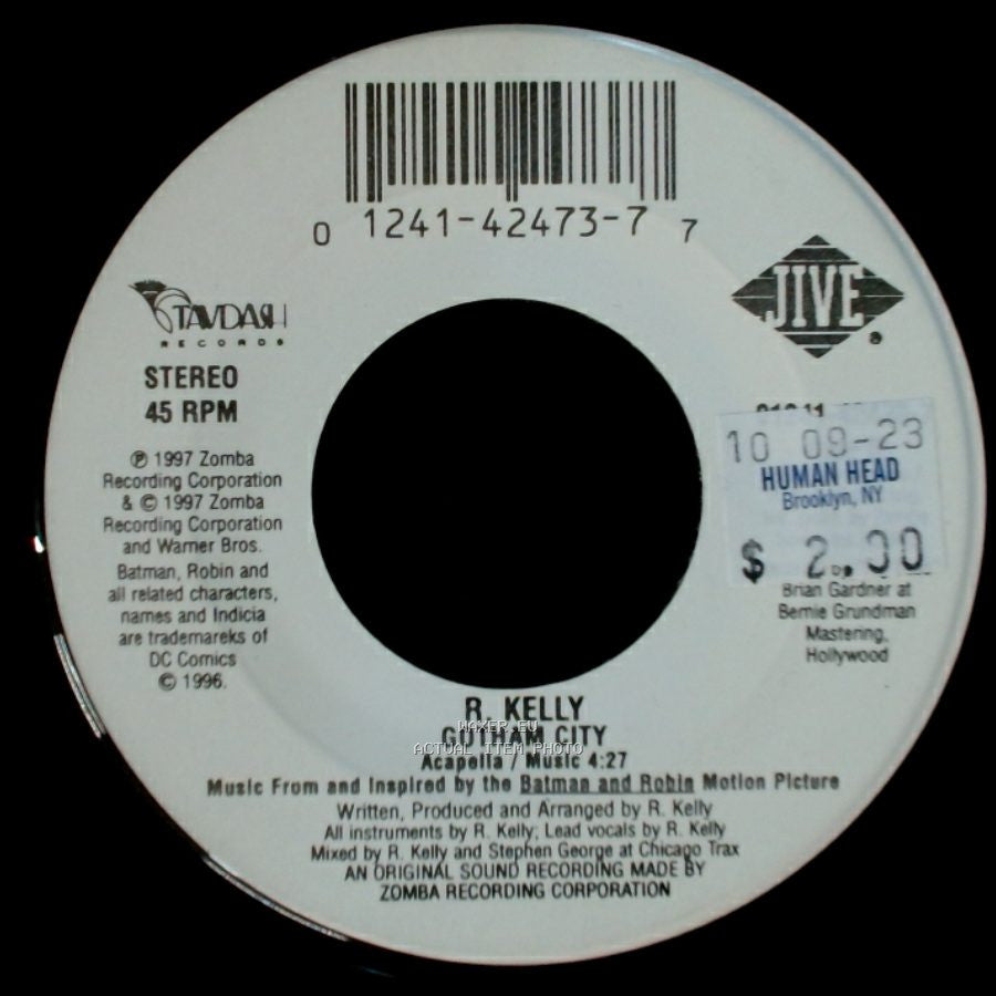 R. Kelly - Gotham City / Gotham City side B
