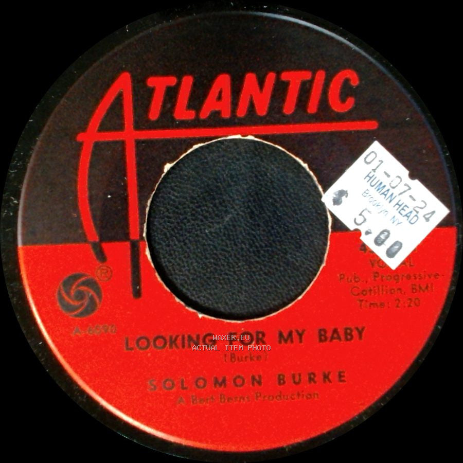 Solomon Burke - Looking For My Baby / Everybody Needs Somebody To Love side A