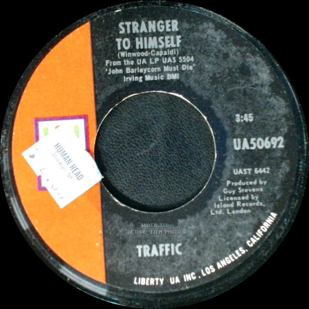 Traffic - Empty Pages / Stranger To Himself side B
