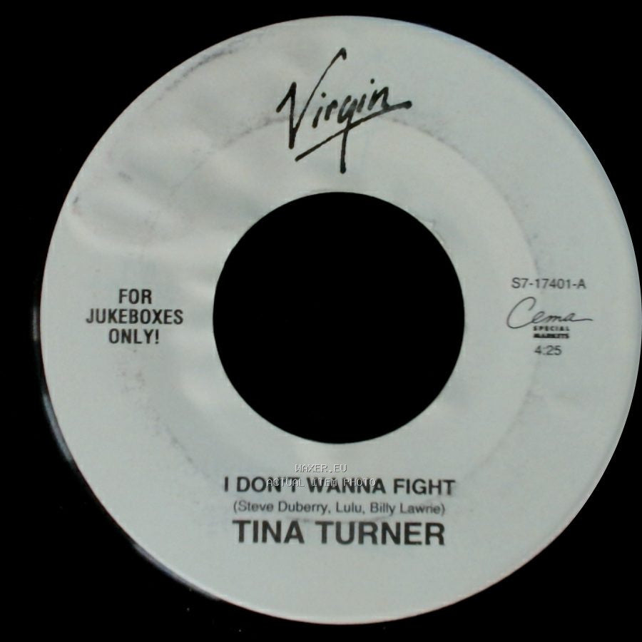 Tina Turner - I Don't Wanna Fight / Tina's Wish side A