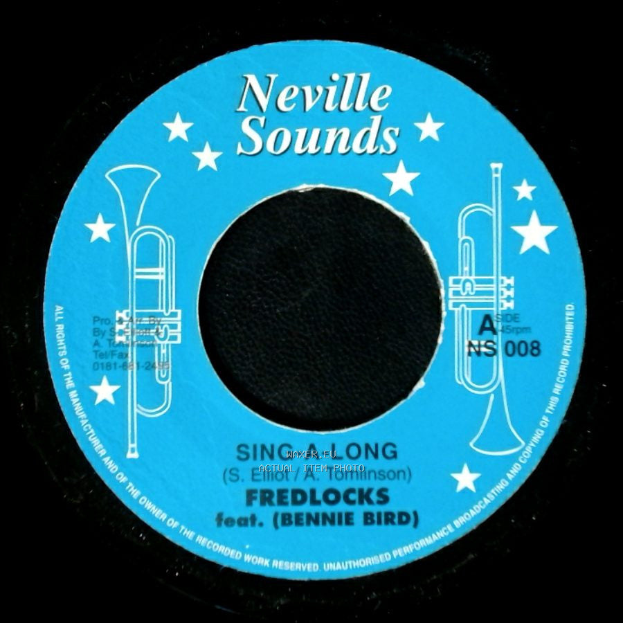 Fredlocks Feat. (Bennie Bird) - Sing-A-Long / Version side A