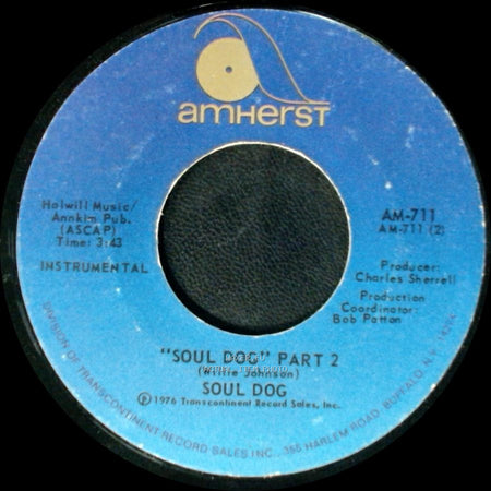 Soul Dog - Soul Dog Part 1 / Soul Dog Part 2 side B