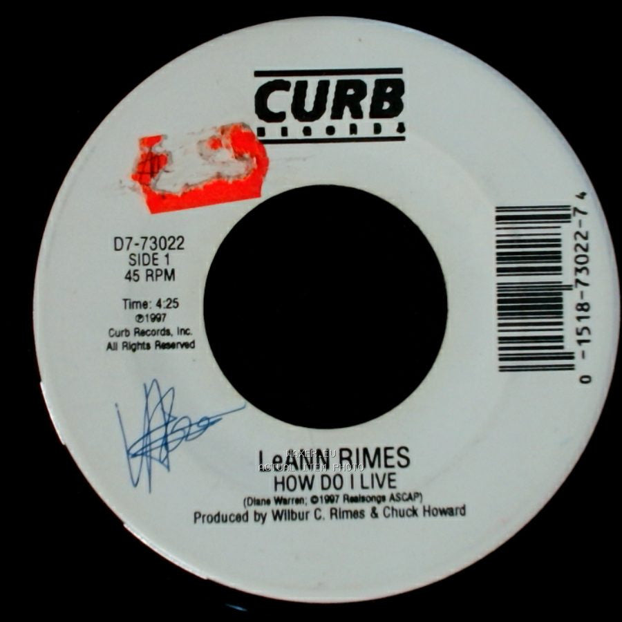 Leann Rimes - How Do I Live / How Do I Live side A
