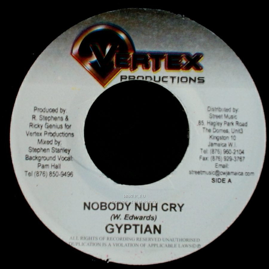Gyptian - Nobody Nuh Cry / Hagnet Rhythm side A