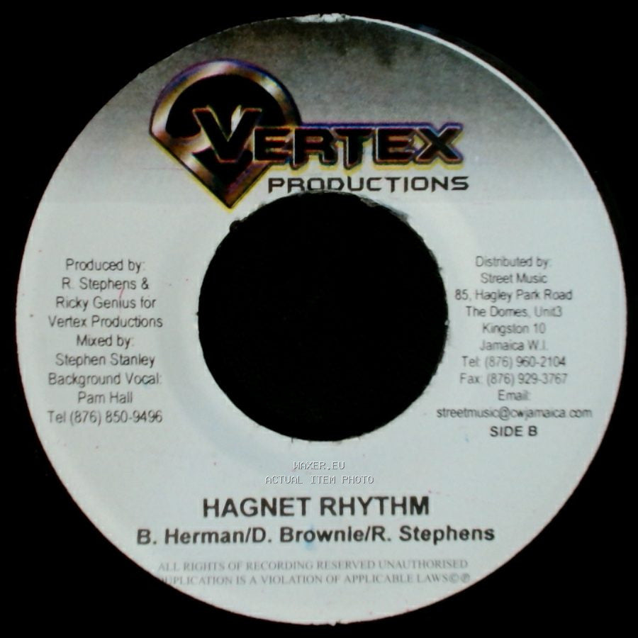 Gyptian - Nobody Nuh Cry / Hagnet Rhythm side B