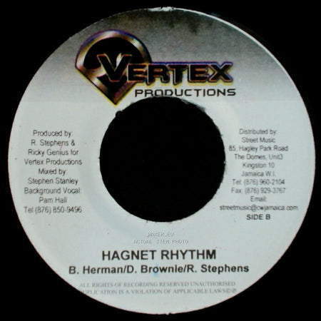 Gyptian - Nobody Nuh Cry / Hagnet Rhythm side B