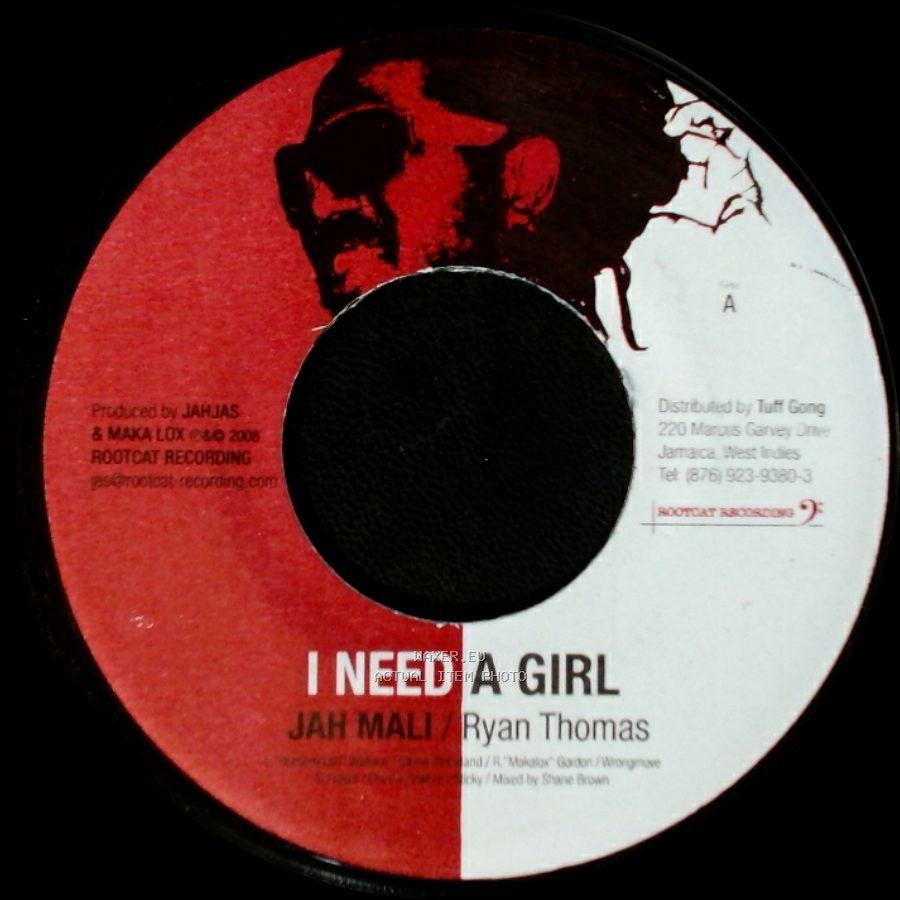 Jah Mali / Ryan Thomas / Jahjas & Maka Iox - I Need A Girl / Right Time Riddim side A