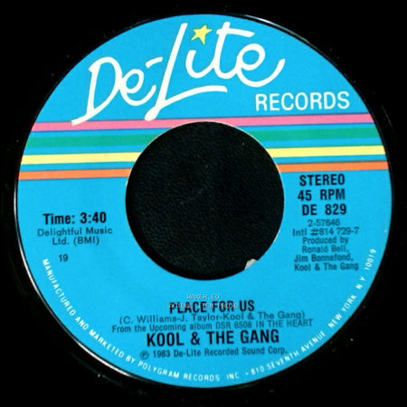 Kool & The Gang - Joanna / Place For Us side B
