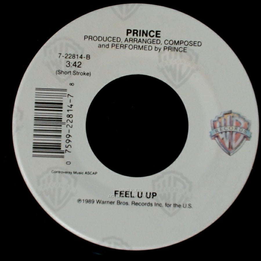 Prince - Partyman / Feel U Up side B
