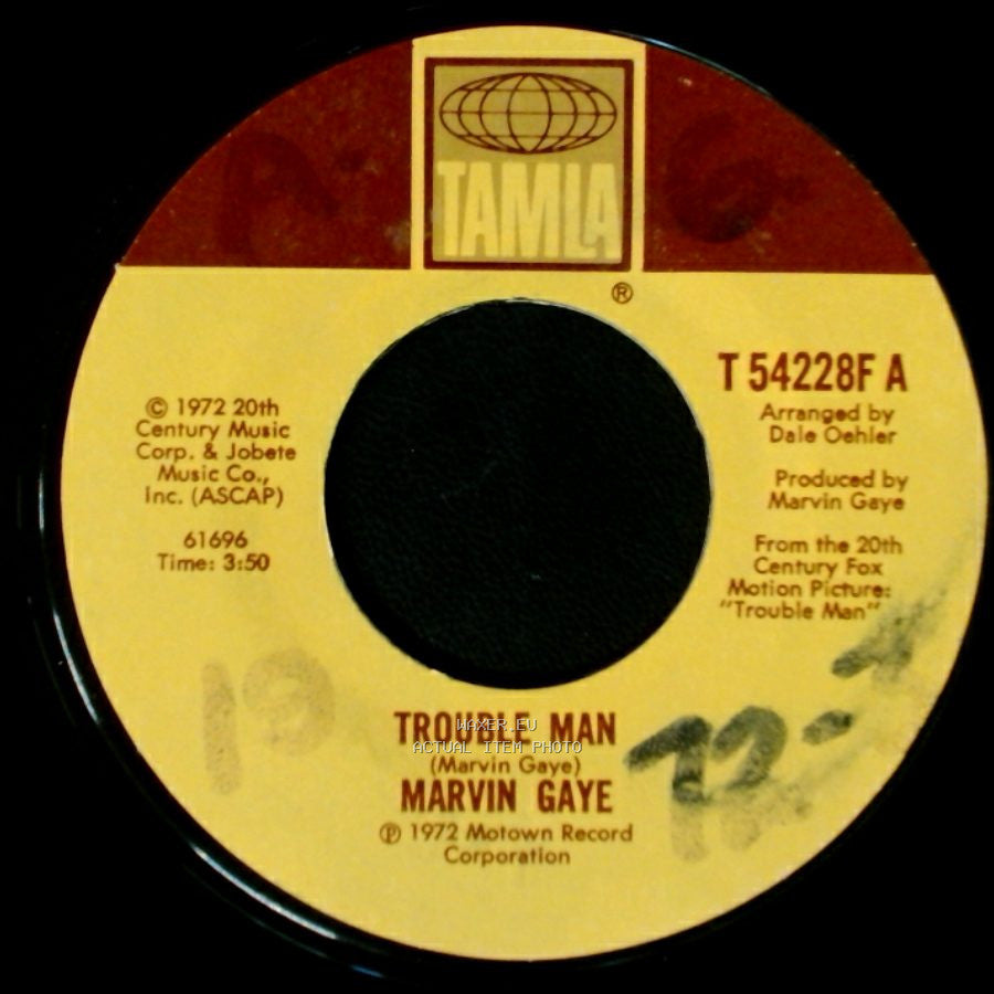 Marvin Gaye - Trouble Man / Don't Mess With Mister "T" side A