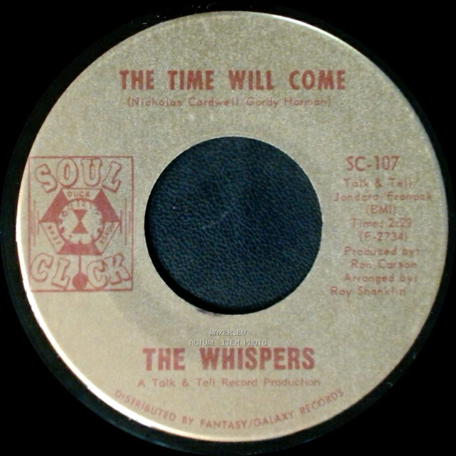The Whispers - The Time Will Come / Flying High side A