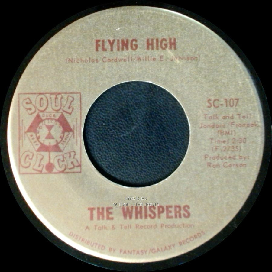 The Whispers - The Time Will Come / Flying High side B