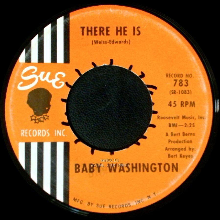 Baby Washington - That's How Heartaches Are Made / There He Is side B