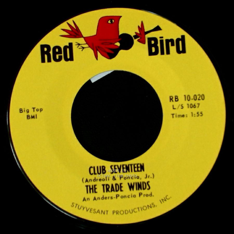 The Trade Winds - Club Seventeen / New York's A Lonely Town side A