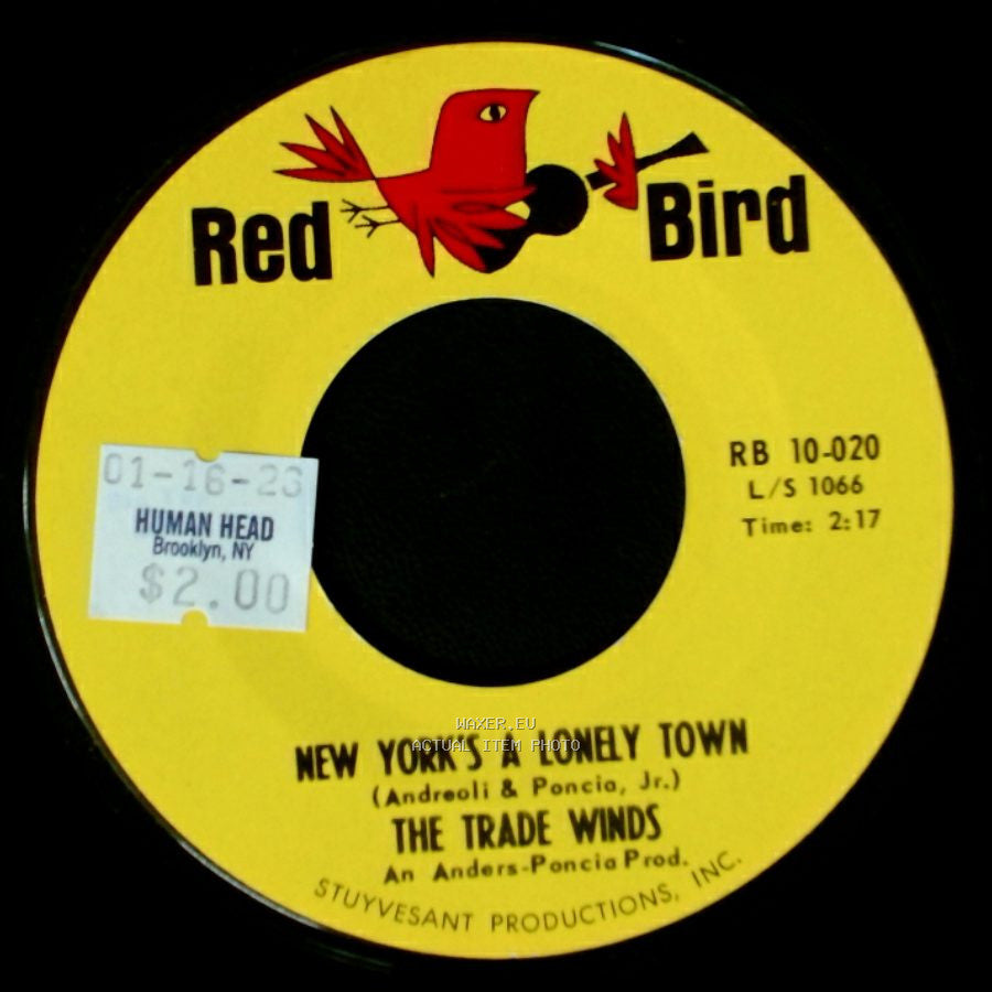 The Trade Winds - Club Seventeen / New York's A Lonely Town side B